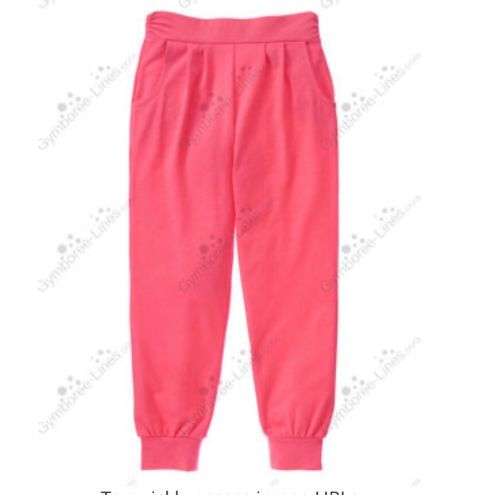 Gymboree Pink Joggers, Girls SZ L(10-12), used